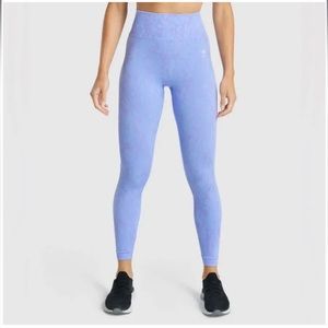Gymshark Adapt Animal Seamless Leggings - Butterfly | Light Blue - NWOT